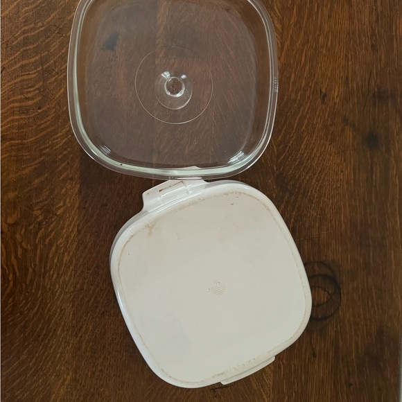 Corningware M-10-Gr-B 10" Roaster Dish with pyrex lid A-12-c - Picture 4 of 4